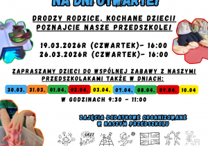 plakat dni otwarte