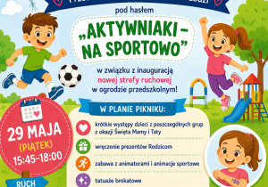 Plakat pikniku rodzinnego