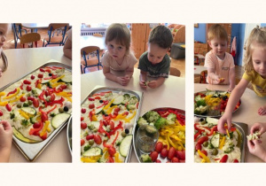 Dzieci dokładają do ciasta ulubione warzywa